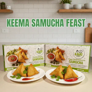 Home keema samucha feast