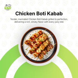 chicken boti kabab